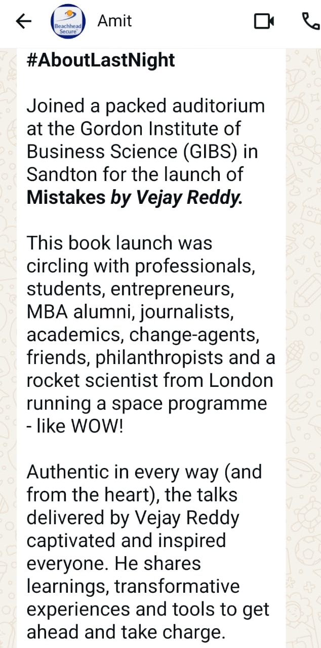 Amit Book Launch